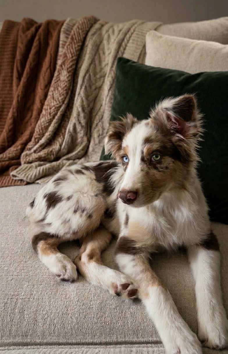 River — Red Merle Australian Shepherd